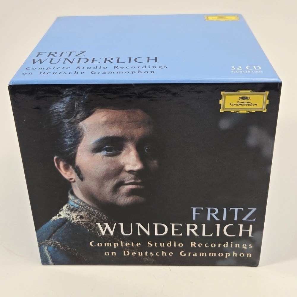 Fritz Wunderlich - Complete Studio Recordings 32 CD Deutsche Grammophon VG+/EX